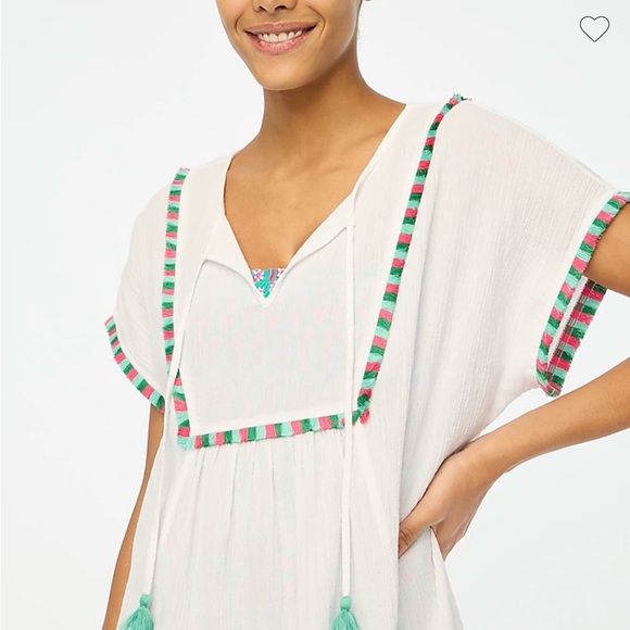 Womens J.Crew Beach Tunic - Picture 2 of 10